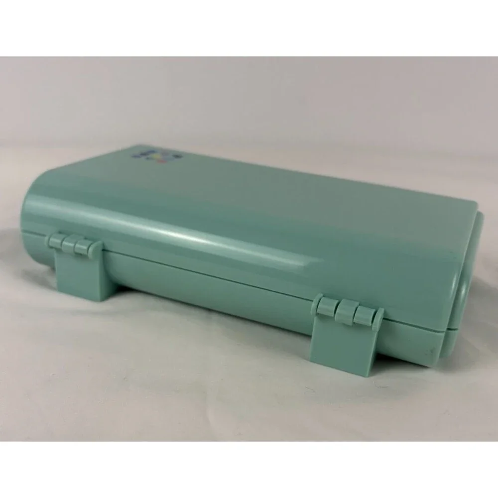 Caboodles 5606 Mint Green Makeup Case Mirror Tray Organizer Y2K 90s Vintage